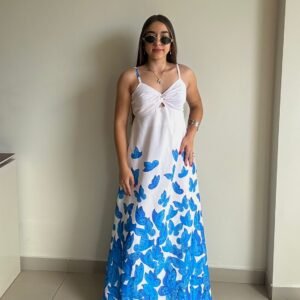 Vestido Longo Butterfly