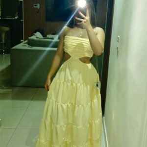 Vestido Girassol 🌻